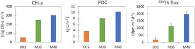 Impact of particle flux on the vertical distribution and diversity of size-fractionated prokaryotic communities in two East Antarctic polynyas